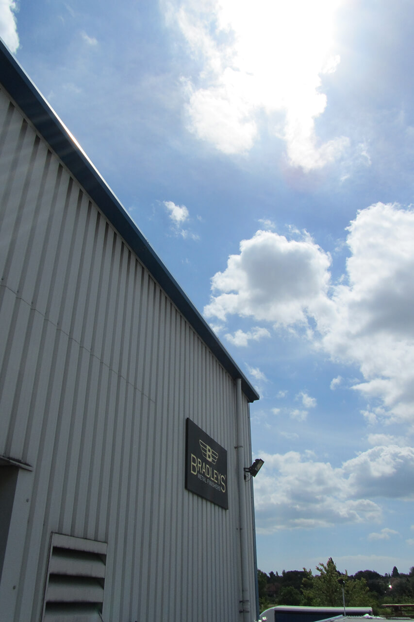 Bradleys factory sunny day