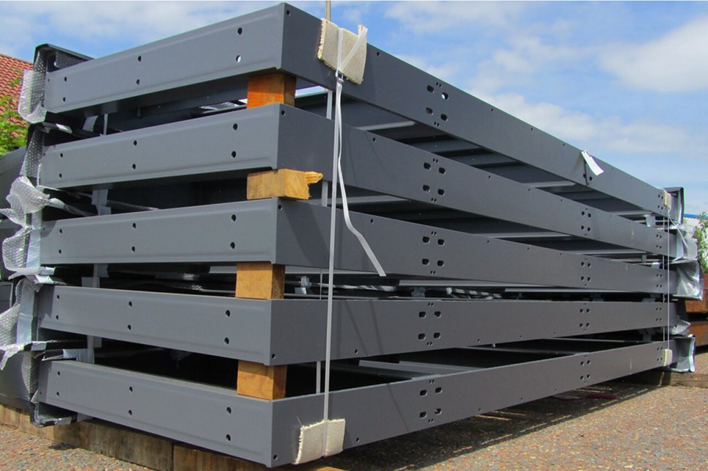 Coated balconies for delivery